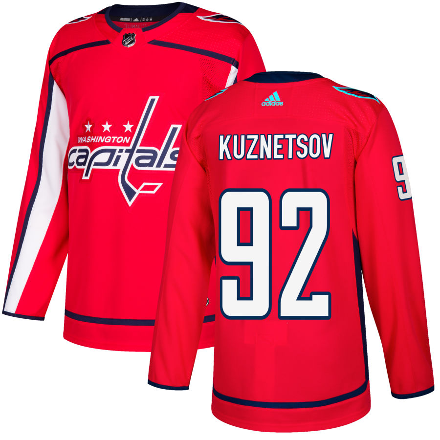 Evgeny Kuznetsov Washington Capitals adidas Authentic Jersey - Red