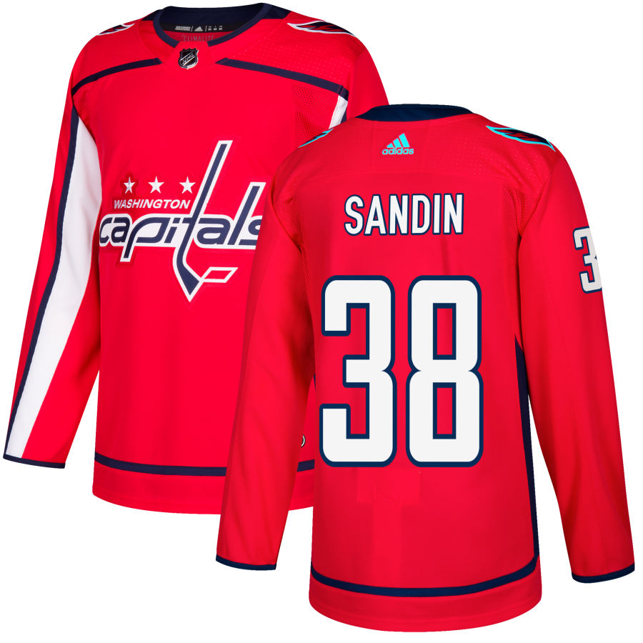 Rasmus Sandin Washington Capitals adidas Authentic Jersey - Red