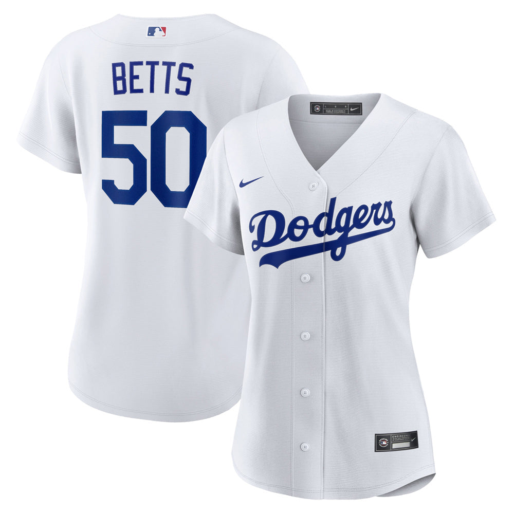 Women's Los Angeles Dodgers Mookie Betts Home Player Jersey - White