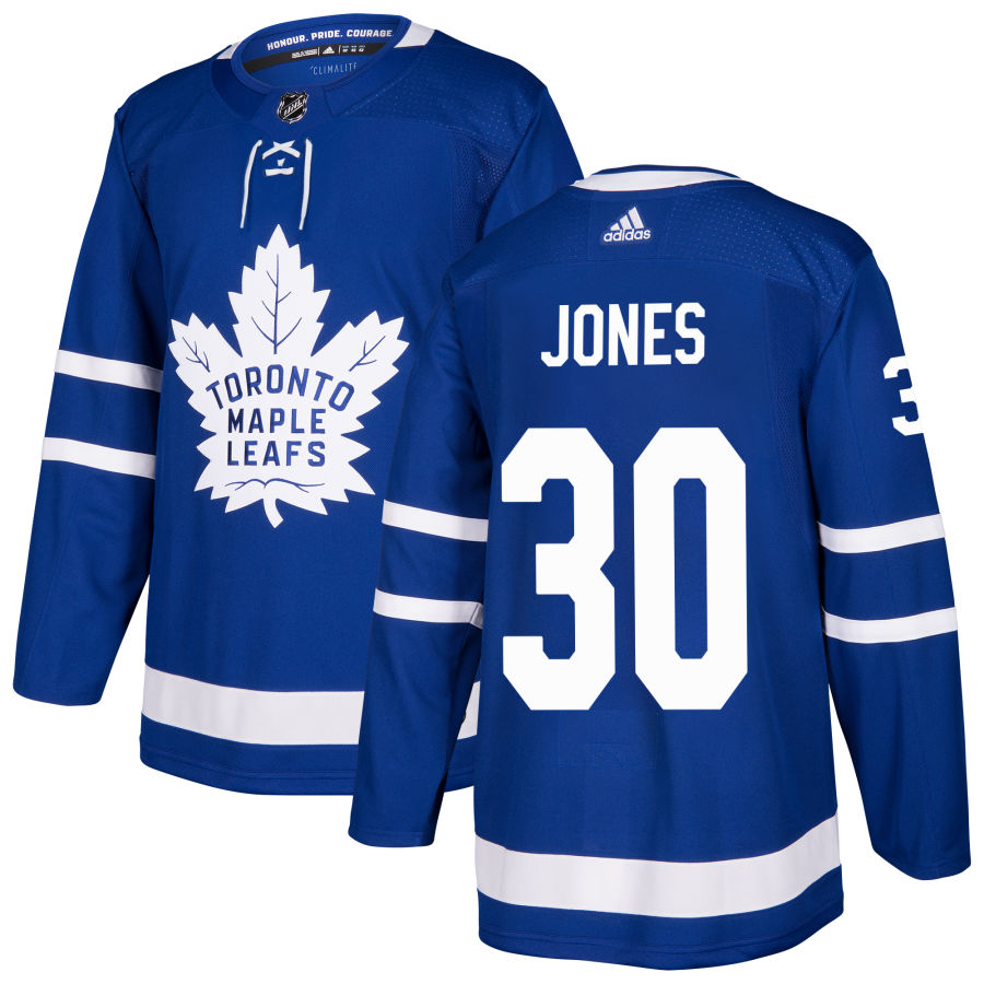 Martin Jones Toronto Maple Leafs adidas Authentic Jersey - Blue