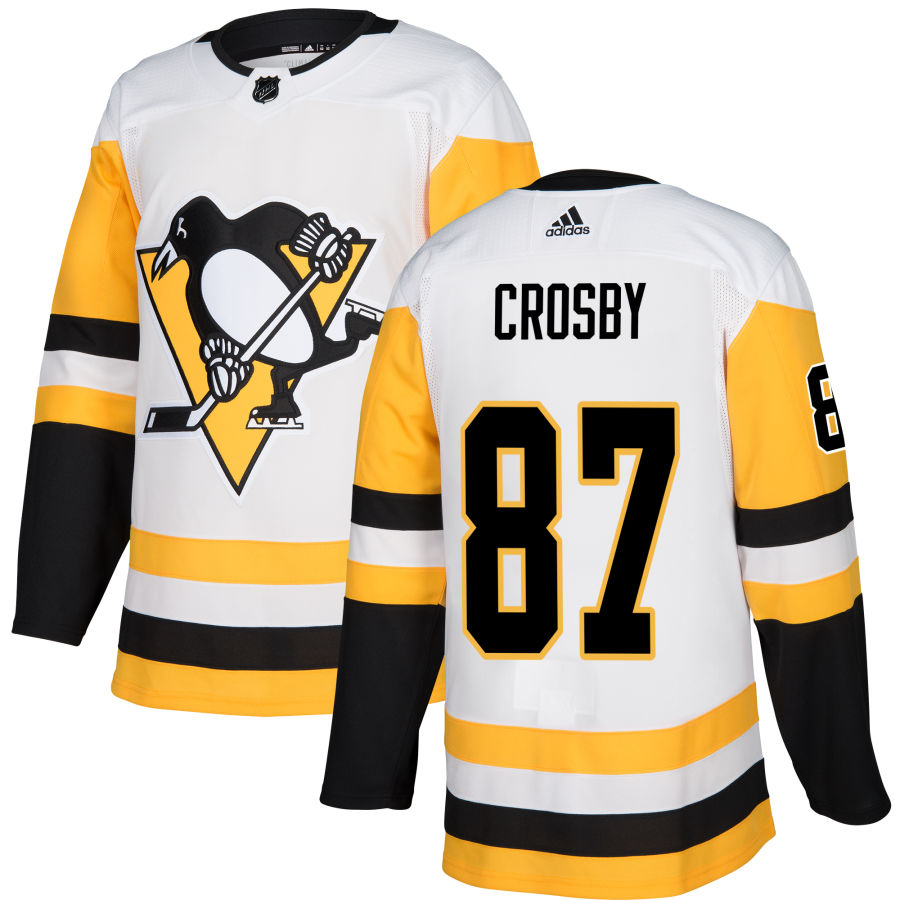 Sidney Crosby Pittsburgh Penguins adidas Authentic Jersey - White
